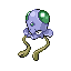Tentacool Shiny sprite from Ruby & Sapphire