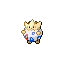 Togepi Shiny sprite from Ruby & Sapphire