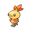 Torchic Shiny sprite from Ruby & Sapphire