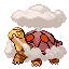Torkoal Shiny sprite from Ruby & Sapphire