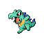Totodile Shiny sprite from Ruby & Sapphire