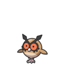 Hoothoot sprite from Scarlet & Violet