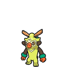Thwackey Pokémon Sword e Pokémon Shield