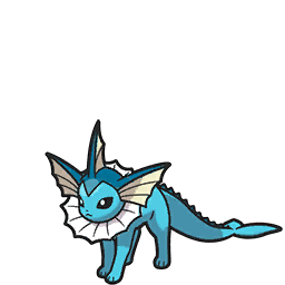 Vaporeon  Pokédex