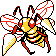 Beedrill  sprite from Silver
