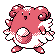 Blissey  sprite from Silver
