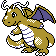 Dragonite  sprite from Silver