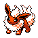 Flareon  sprite from Silver