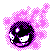 Gastly  sprite from Silver