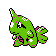Larvitar  sprite from Silver