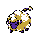 Mareep  sprite from Silver