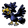 Murkrow  sprite from Silver