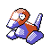 Porygon sprite from Silver