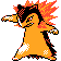Typhlosion  sprite from Silver