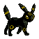 Umbreon  sprite from Silver