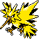 Zapdos  sprite from Silver