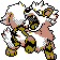 Arcanine Shiny sprite from Silver