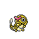 Caterpie Shiny sprite from Silver