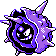 Cloyster Shiny sprite from Silver