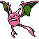 Crobat Shiny sprite from Silver