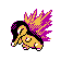 Cyndaquil Shiny sprite from Silver