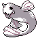 Dewgong Shiny sprite from Silver