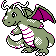 Dragonite Shiny sprite from Silver