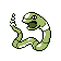 Ekans Shiny sprite from Silver