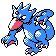 Golduck Shiny sprite from Silver