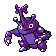 Heracross Shiny sprite from Silver