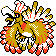 Ho-oh Shiny sprite from Silver