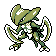 Kabutops Shiny sprite from Silver