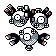 Magneton Shiny sprite from Silver
