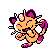 Meowth Shiny sprite from Silver