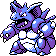 Nidoking Shiny sprite from Silver