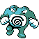 Poliwrath Shiny sprite from Silver