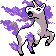 Rapidash Shiny sprite from Silver