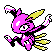Sneasel Shiny sprite from Silver