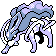 Suicune Shiny sprite from Silver