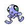 Tentacool Shiny sprite from Silver