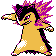 Typhlosion Shiny sprite from Silver