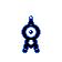 Unown Shiny sprite from Silver