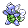 Wartortle Shiny sprite from Silver
