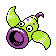 Weepinbell Shiny sprite from Silver
