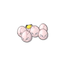 Exeggcute sprite from Ultra Sun & Ultra Moon