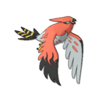 Talonflame sprite from Ultra Sun & Ultra Moon