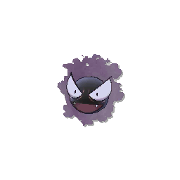 Gastly  sprite from Ultra Sun & Ultra Moon