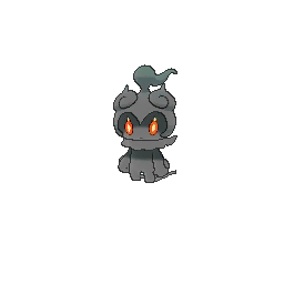 Mundo Pokémon - 802- Marshadow (Forma Espírito de Luta Ardente). Tipo:  lutador/fantasma. Evolução: Não Evolui. Histórico: Quando seu espírito de  luta começa a arder, Marshadow assume essa forma. Quando vai disparar um