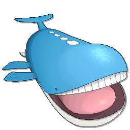 Wailord  sprite from Ultra Sun & Ultra Moon