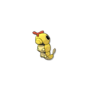Caterpie Shiny sprite from Ultra Sun & Ultra Moon